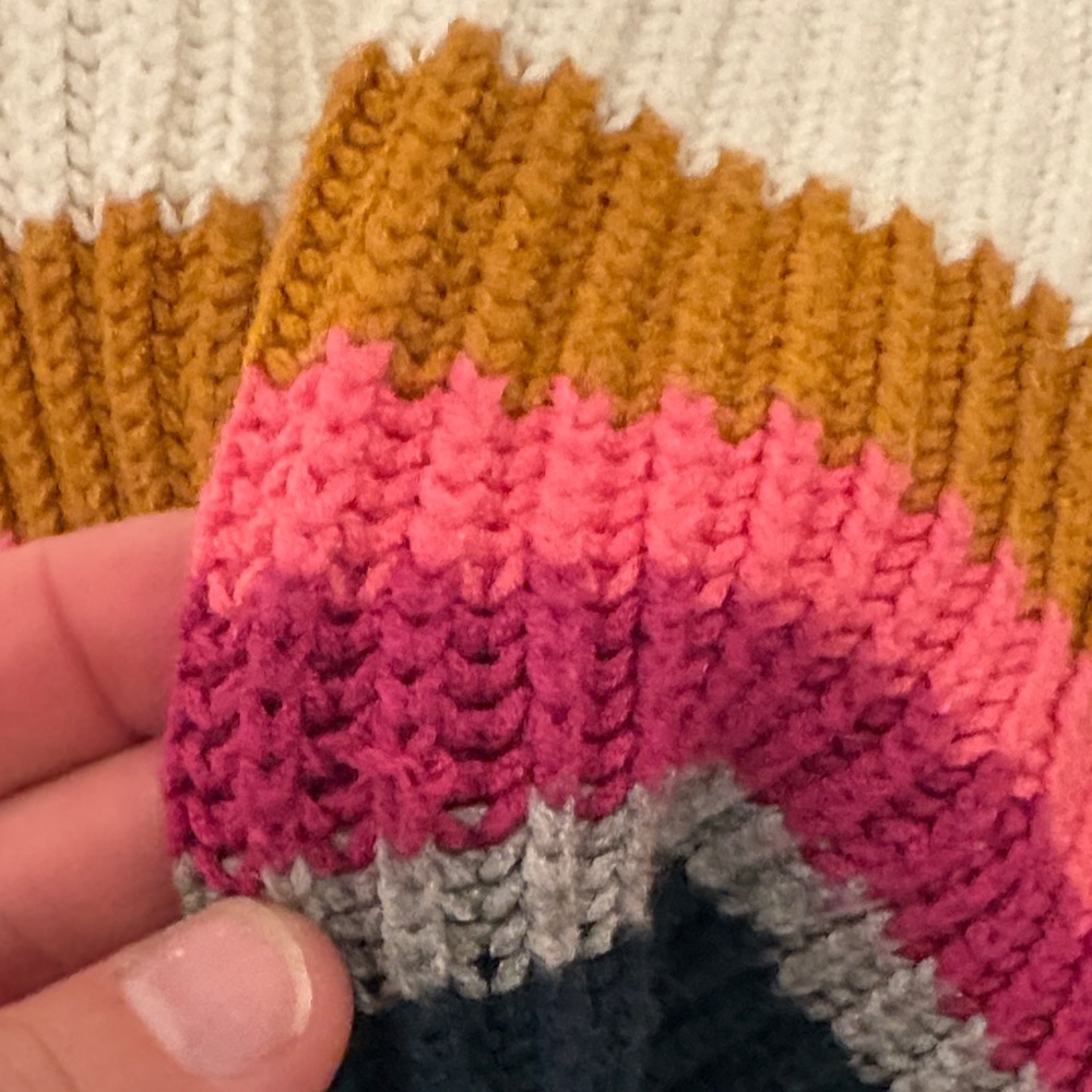 Anthropologie Multicolor Striped Crew Neck Sweater - Picture 7 of 7